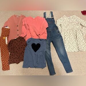 Size YMD lot of 7 pieces girls winter clothes - hardly worn. Smoke and pet free.